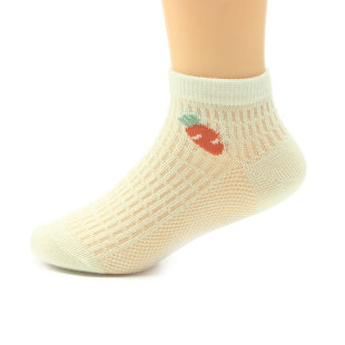 儿童棉袜子夏季薄款短童袜大网眼透气船袜宝宝男童女童船袜