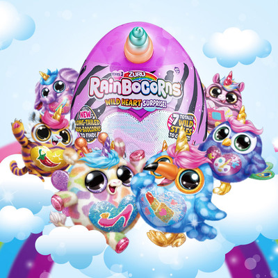 快手新晋爆款三代zuru独角兽盲盒潮流儿童玩具女孩毛绒玩具公仔