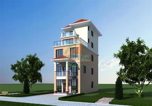 四层半别墅设计图纸农村自建房图片