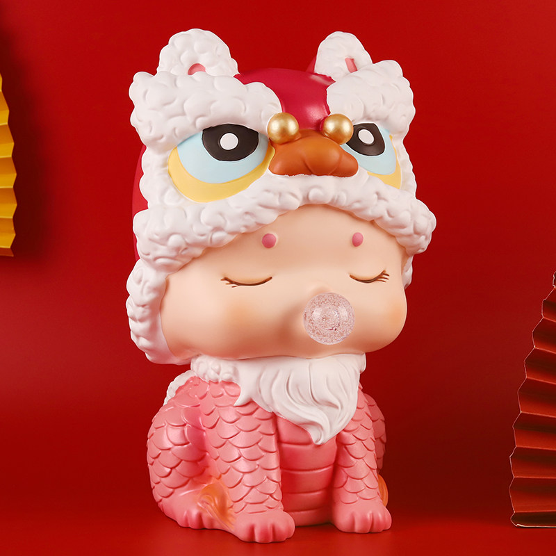 吉祥瑞兽麒麟儿童存钱罐男孩女生创意独特可爱卡通储蓄罐网红防摔