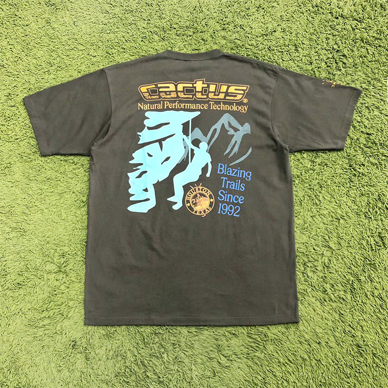 Travis Scott Cactus Jack Trails Path Tee TS周边嘻哈短袖T恤潮