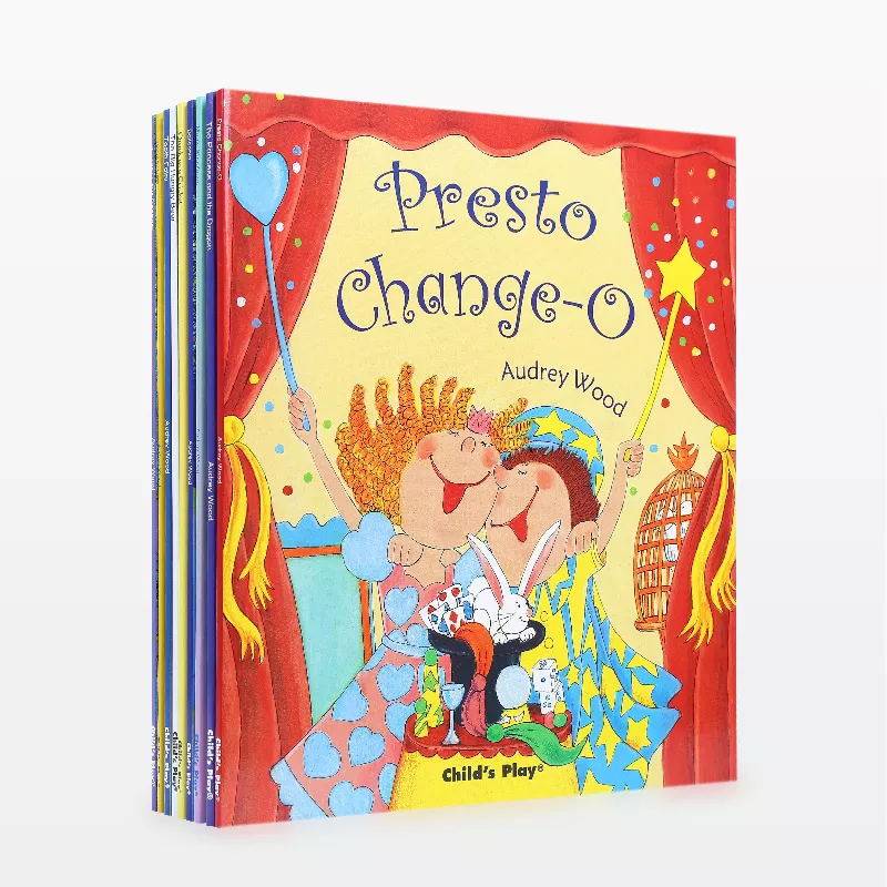 点读版英国进口audreywood韵文大师9册廖彩杏书单推荐