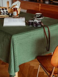 法式复古高级感桌布长方形卧室梳妆台蕾丝茶几垫盖布台布