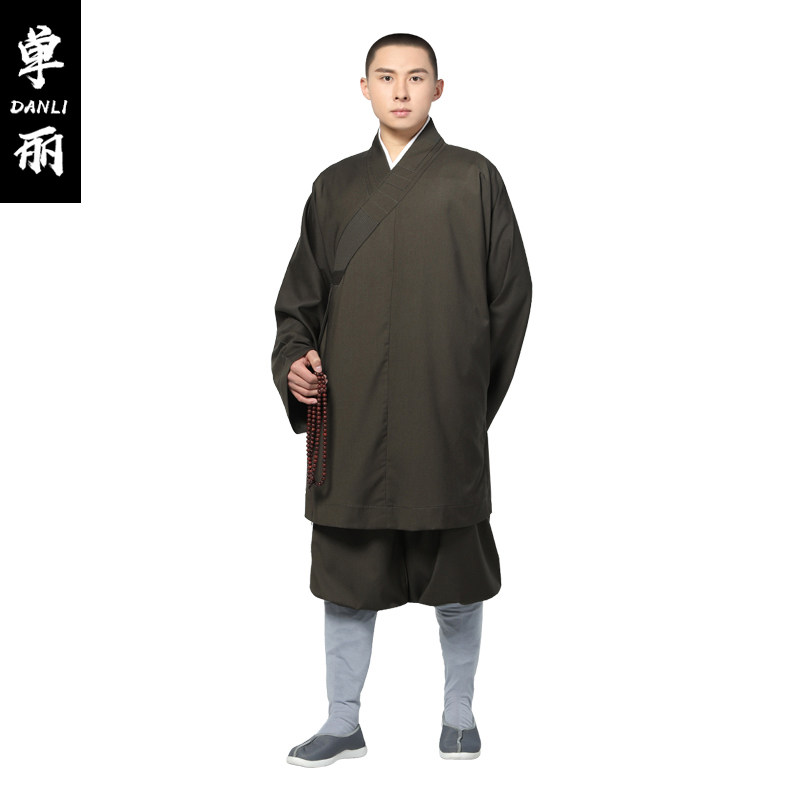 单丽尚远春秋哔叽僧服长褂僧袍长衫大褂庄严僧衣僧装和尚服