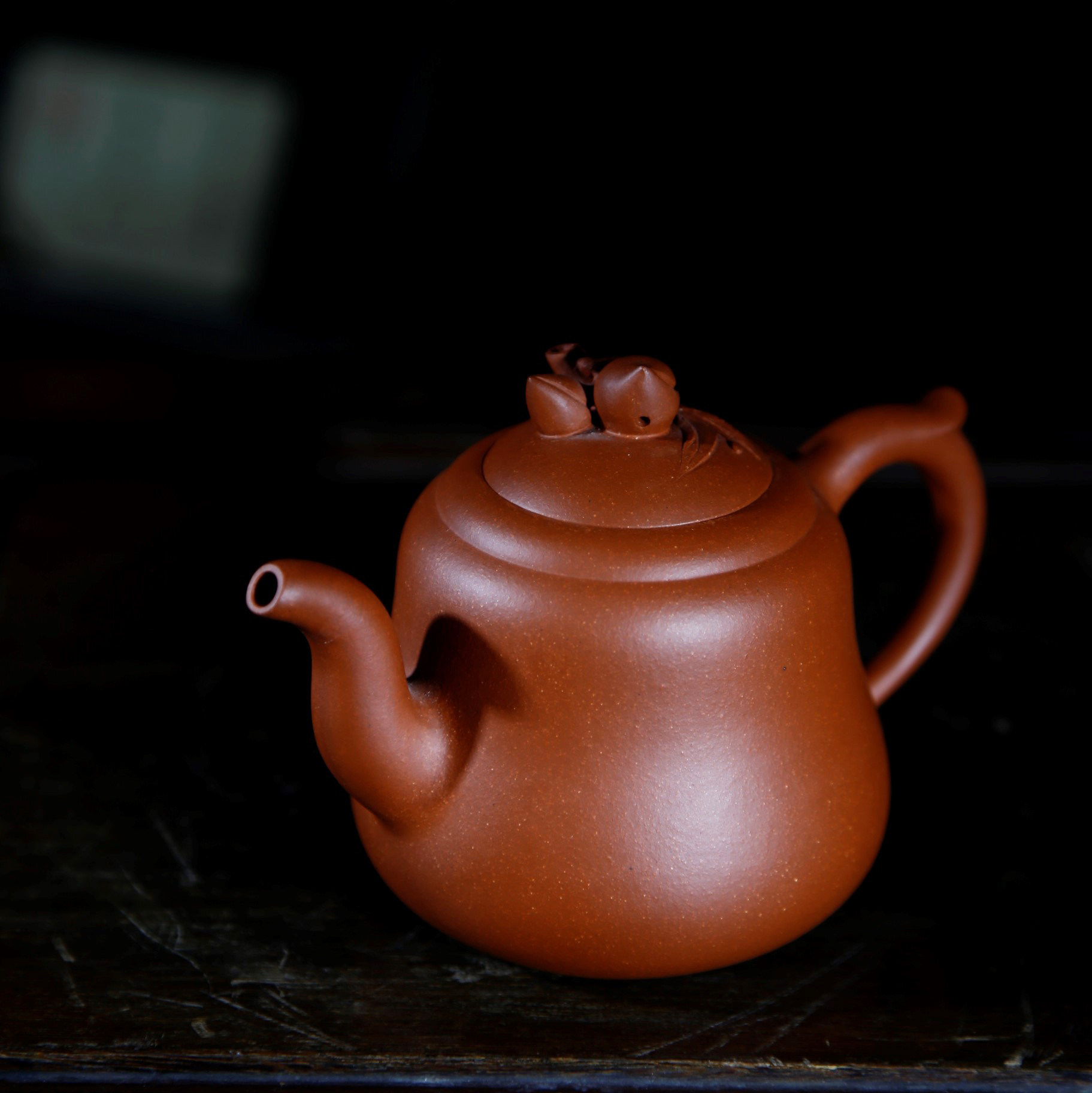 范家壶庄 艺师 姚丽云 手工制雪桃套壶