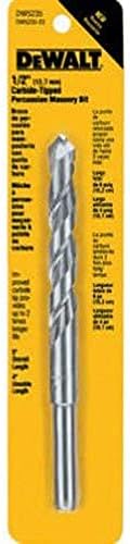 DEWALT DW5234 7/16-Inch by 6-Inch Carbide Hammer Drill Bit S