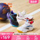 安踏儿童透气运动鞋2024夏季新款男小童风洞篮球鞋透气舒适休闲鞋