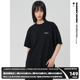 SAUCERBOI 22SS 夏季新款流行背幅字体变形T恤男休闲小众设计短袖