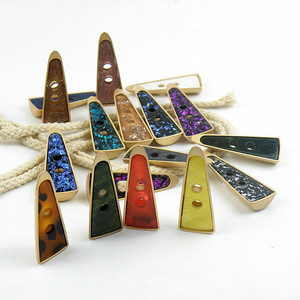 金属树脂大衣牛角纽扣风衣毛衣儿童扣子diy衣服装饰钮扣辅料配件