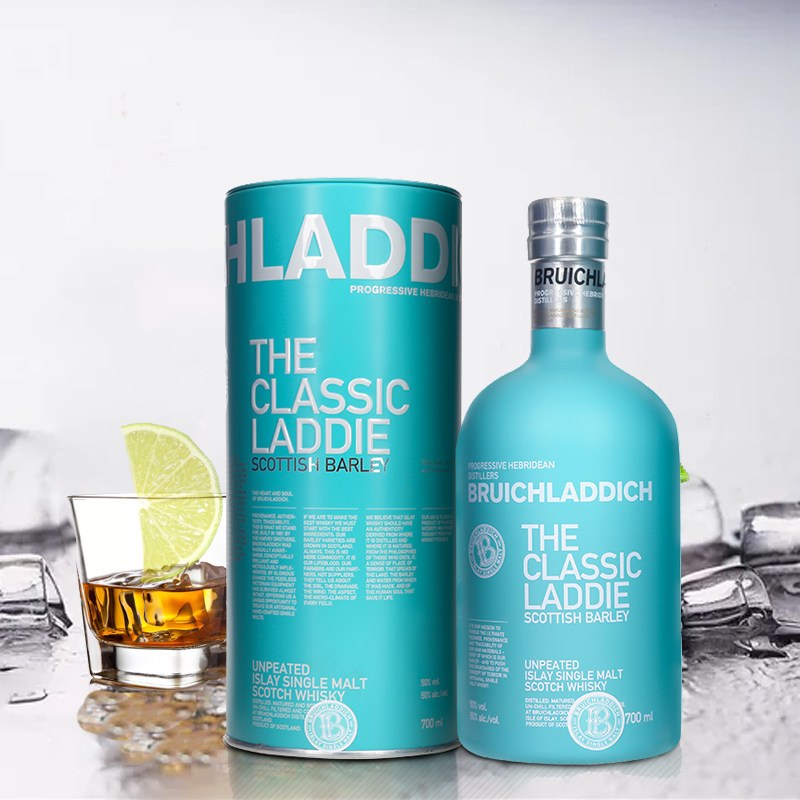 洋酒威士忌bruichladdich布赫拉迪 布鲁莱迪经典单一麦芽