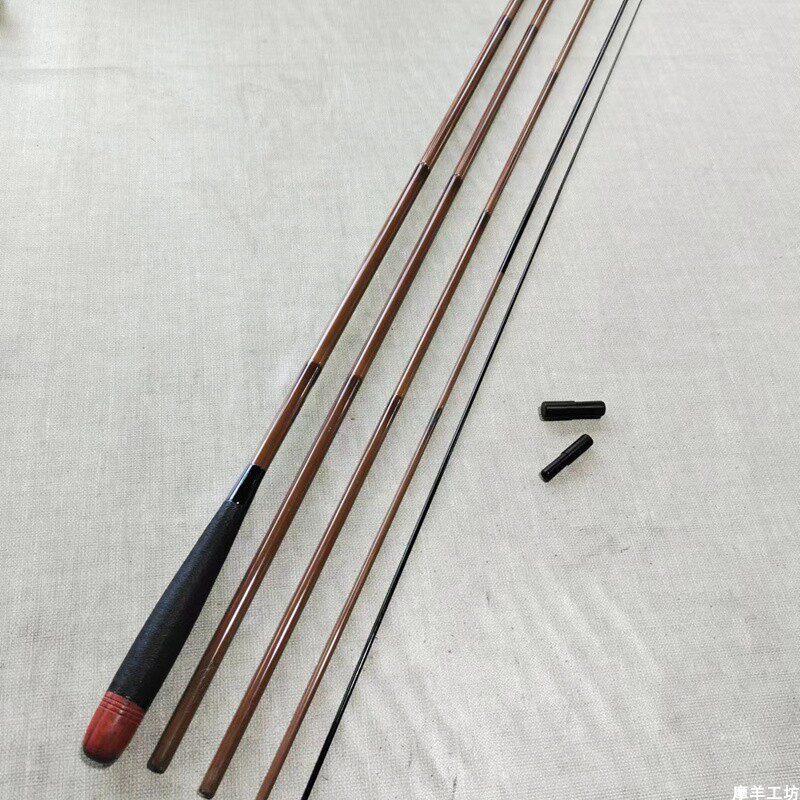 5米禧玛诺日本并继插接野钓户外中古二手碳素鱼竿