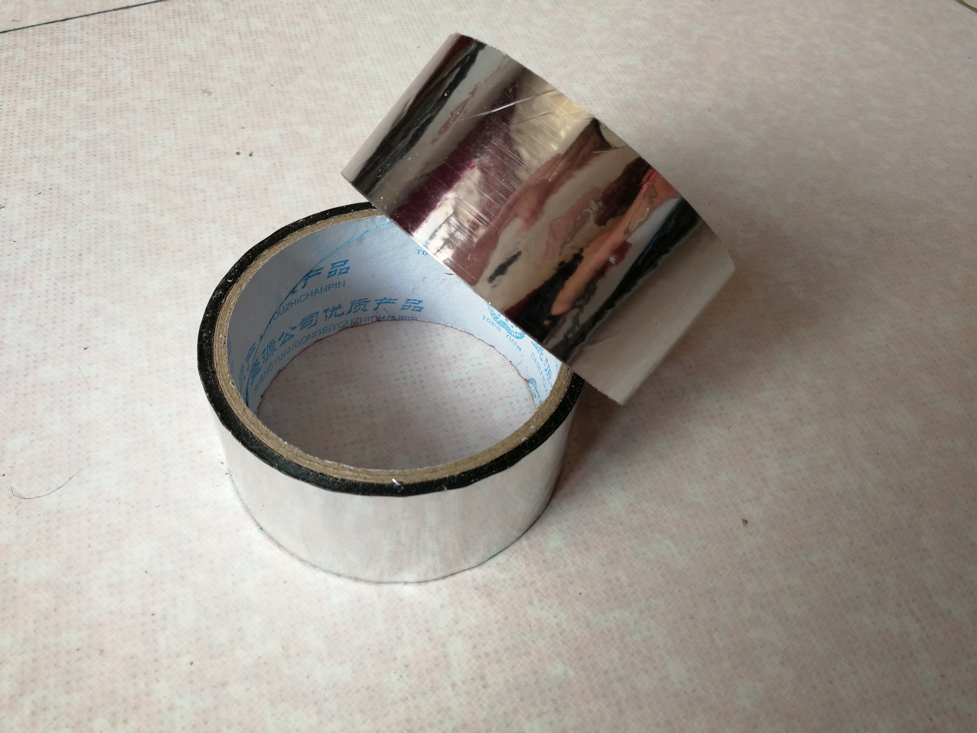 热销pap铝塑膜反光铝箔胶带太阳能水管保温棉隔热膜专用抗老化已售