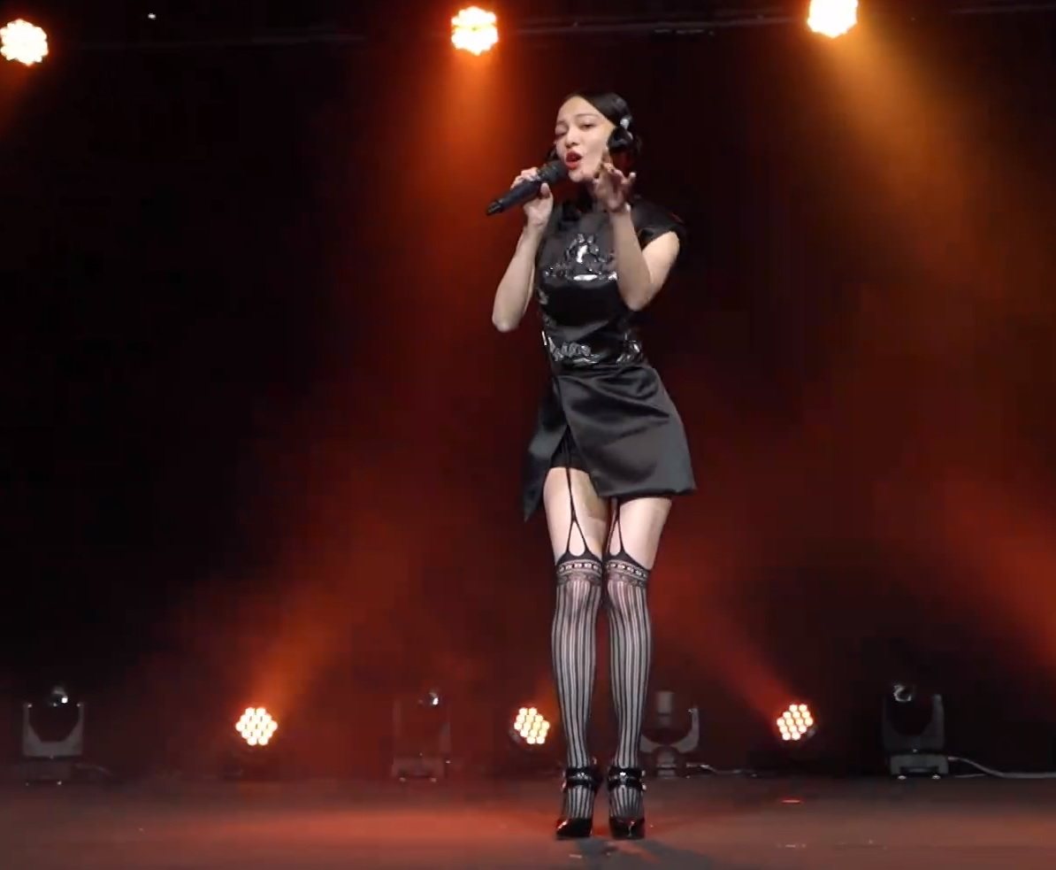 张韶涵同款吊带袜性感情趣交叉绑带丝袜绝对领域jk捆绑式液体裤