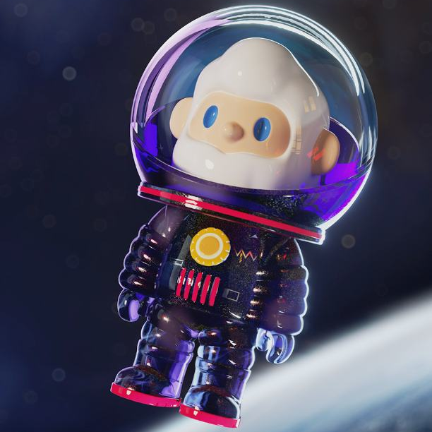 全新新潮礼物farmerbob复古音乐人6代系列盲盒宇航员潮玩盲盒