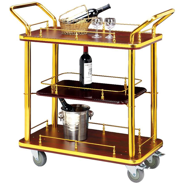 luxury High-grade wine Waterwheel European style Wine Service vehicles Stars hotel three layers wheelbarrow Titanium Retro dining carin the Business/Office Furniture , Dining/Baking furniture , Diner category - from Buy2taobao.com to provide professional Taobao agent buy service