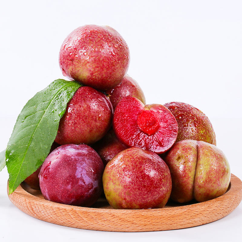 现摘古田芙蓉李新鲜红心李孕妇水果酸甜可口5斤整箱包邮