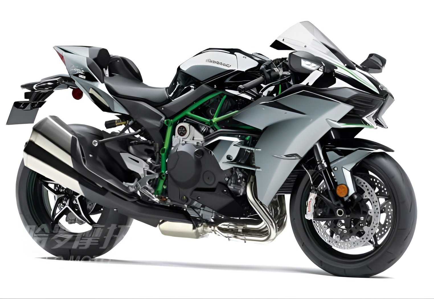 进口川崎h2摩托车跑车重机车趴赛大排量四缸1000cc公路赛小忍者