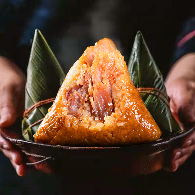 【五味格】私房经典鲜肉粽125g*4只