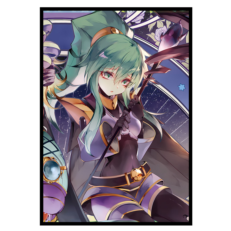 游戏王卡牌保护套 神影依小米 妹套官套尺寸 闪套 63*90mm