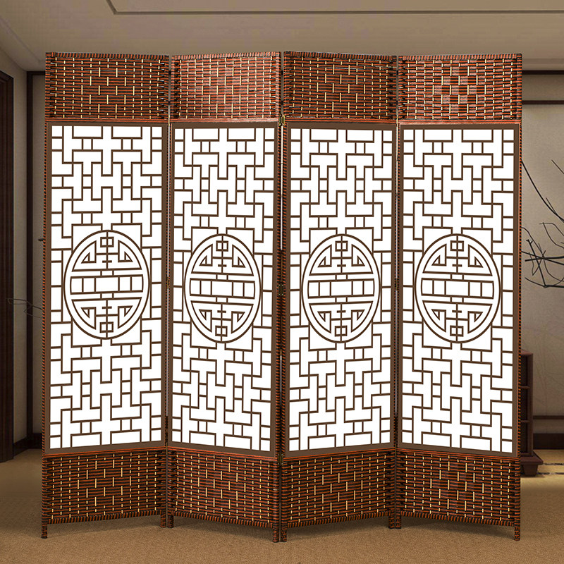 中式屏风隔断玄关现代简约折屏大额优惠券