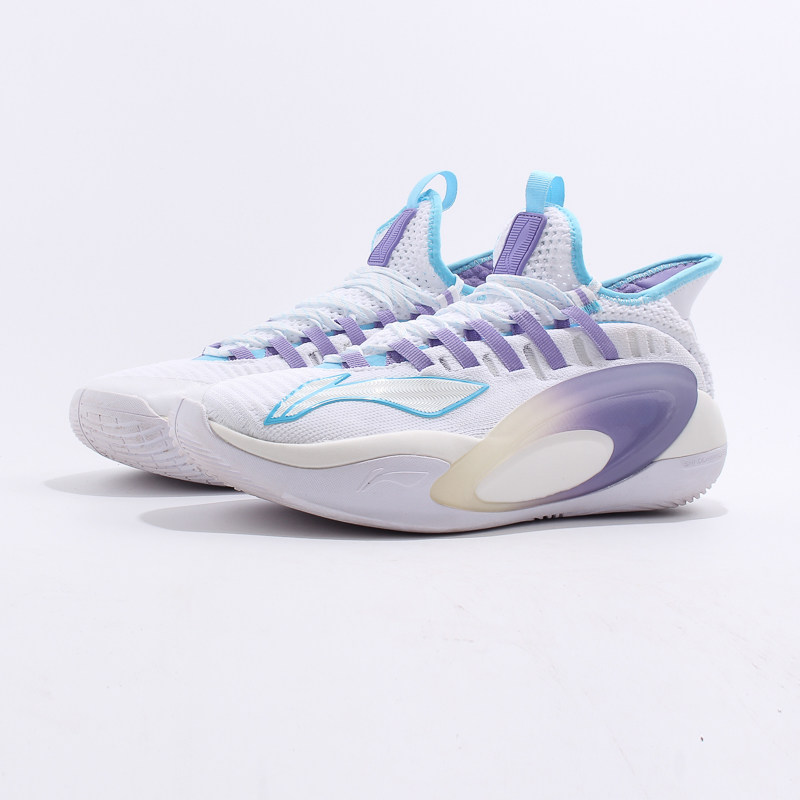 李宁篮球鞋男鞋lining魅影3减震实战耐磨鞋舌一体运动鞋abar127