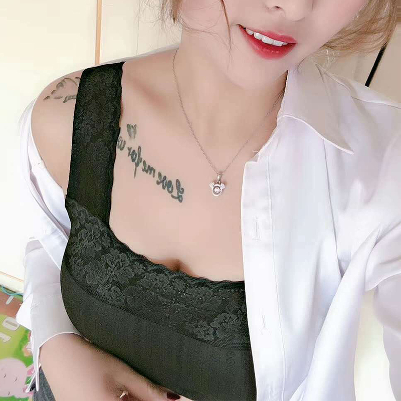 乳胶内衣女无钢圈大胸显小无痕文胸薄款全罩杯裹胸抹胸防走光神器