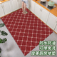 满铺厨房地垫可擦免洗pvc防滑防油防水耐脏家用中式专用地毯定制