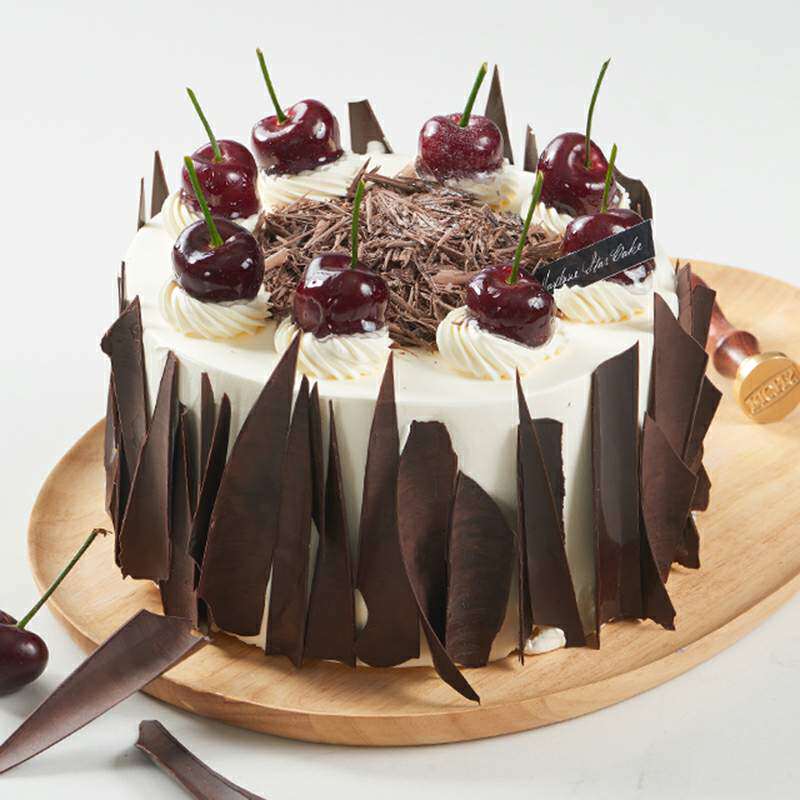 大庆美食乐 牛奶奶油蛋糕 挪威森林