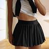Pure color casual sports pleated skirt women's顯瘦百褶裙歐美 Pure color casual sports pleated skirt women's顯瘦百褶裙歐美