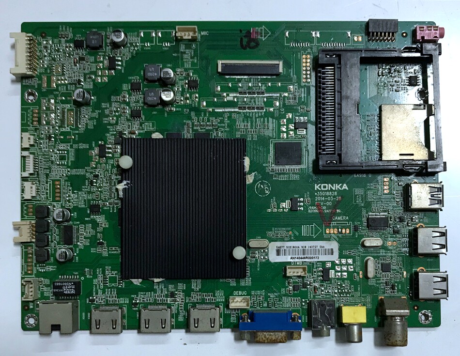 原装康佳led50x1800aled42x1800aled55x9800u主板35018828显示屏