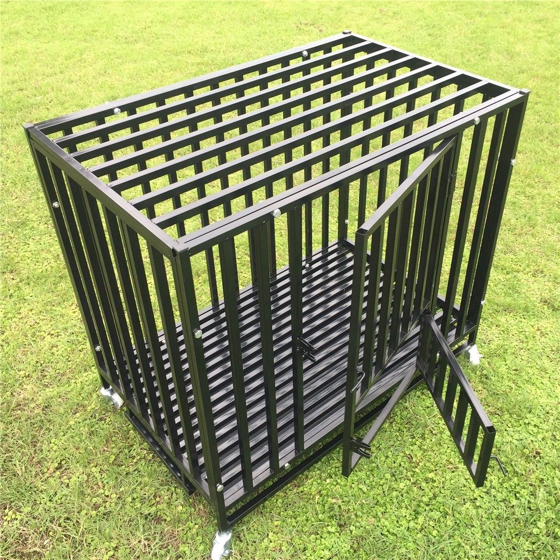 年新款18全方钢大型中型犬金毛阿拉斯加哈士奇加粗防咬狗笼1米4优惠券