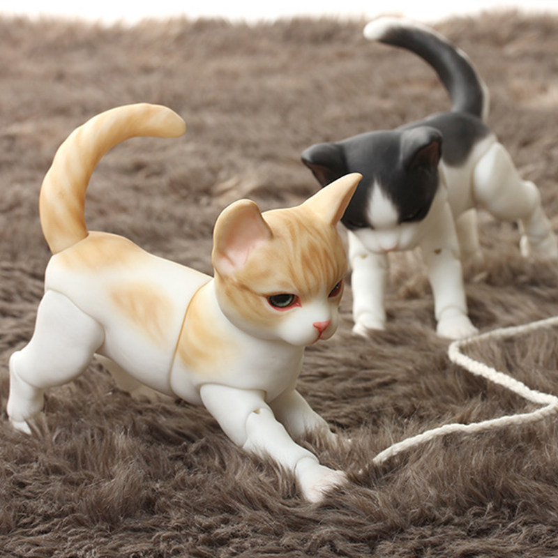 bjd/sd娃娃 1/8小猫 小动物 小宠物