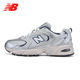 NEW BALANCE灰银男女同款NB530网面透气休闲鞋MR530KA YT