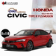 2024款本田思域TYPE R FL5 MUGEN 改装车 OTTO 1:18 仿真汽车模型