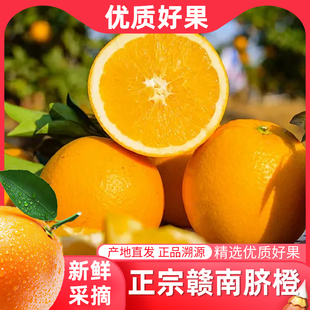 【一品优】正宗赣南脐橙精品大果彩箱装现摘现发橙子当季新鲜水果