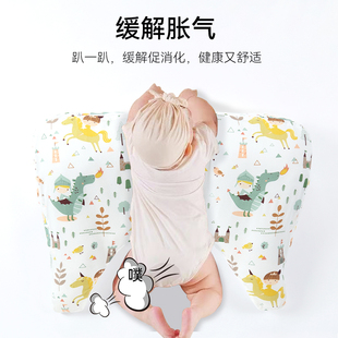 婴儿趴趴枕抬头训练防吐奶斜坡垫排气枕头新生儿喂奶神器宝宝初生