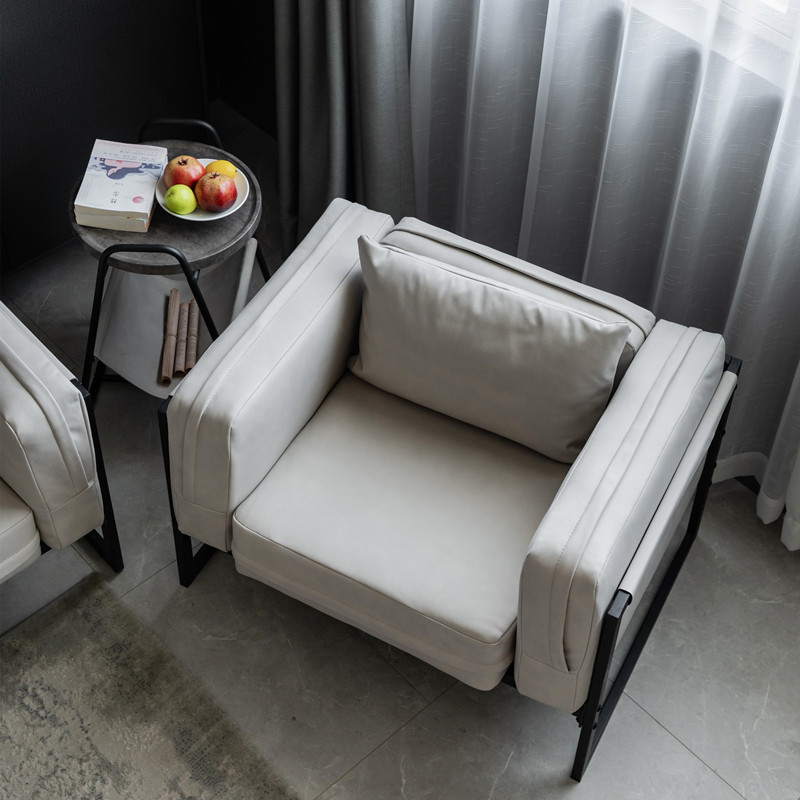 北欧小户型沙发科技布沙发客厅家具简约现代三人位可拆洗