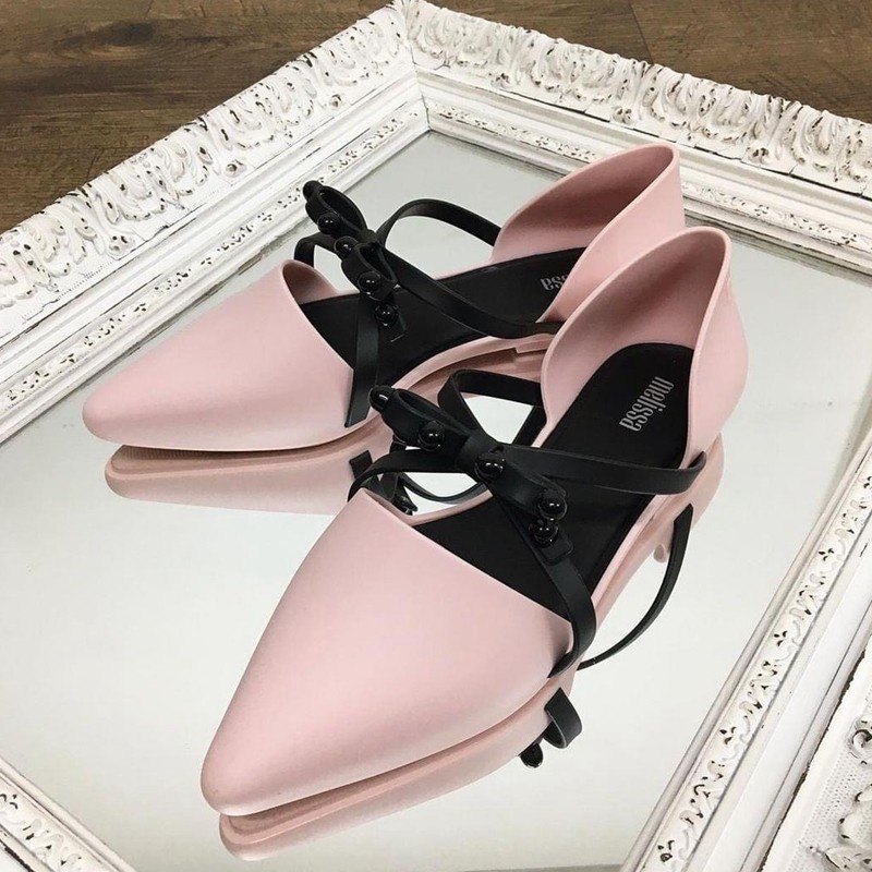 2021巴西梅丽莎melissa女士果冻鞋女鞋夏季新款凉鞋尖头铆钉单鞋