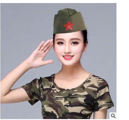 水兵舞帽子女船型绿军帽俄罗斯美式船帽军迷广场舞演出贝雷帽在类目 女装/女士精品, 唐装/民族服装/舞台服装, 民族服装/舞台装中 - 来自Buy2taobao.com提供专业的淘宝代购服务