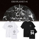 EX0五巡演唱会PLANET#5周边衣服印花同款短袖T恤男女上衣