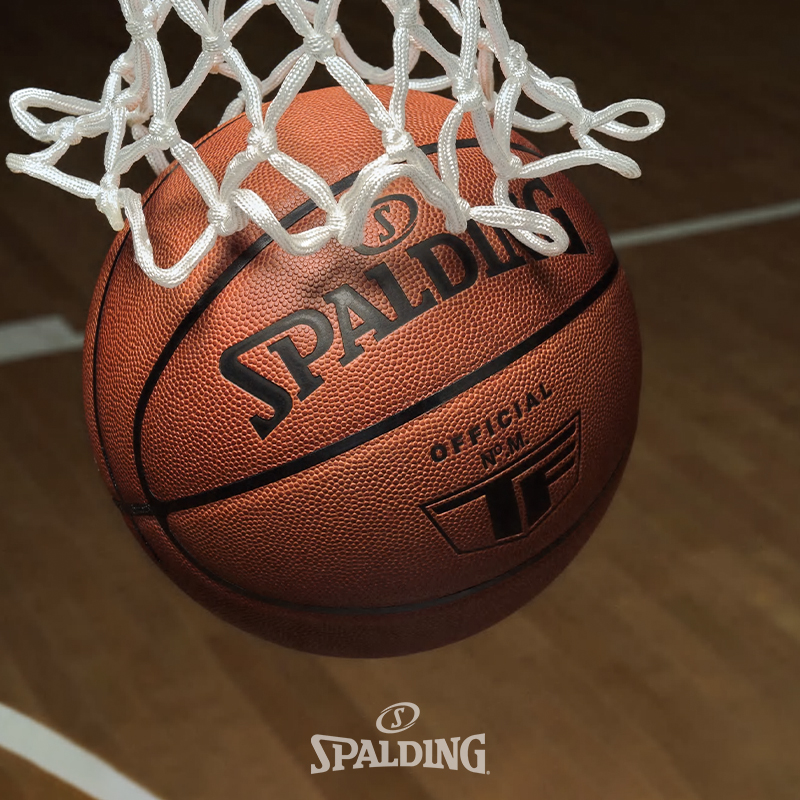 Spalding斯伯丁官方正品经典砖色7号标准牛皮篮球室内比赛级篮球