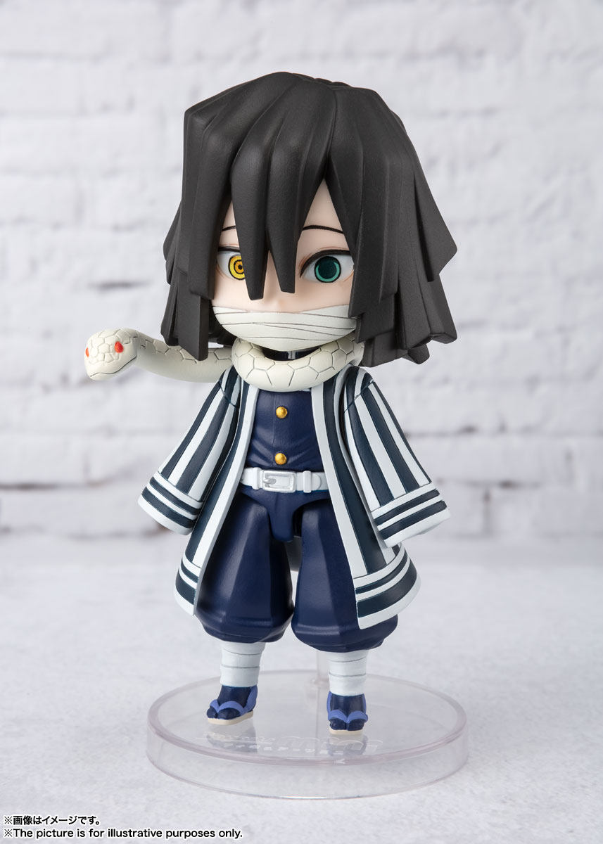 迷萌 万代 figuarts mini 鬼灭之刃 蛇柱 伊黒小芭内 手办现货