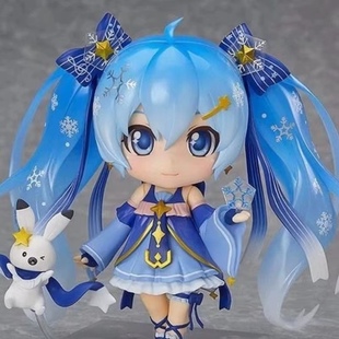 现货 GSC 粘土人 初音未来 雪初音 雪未来 2017 限定 可动手办