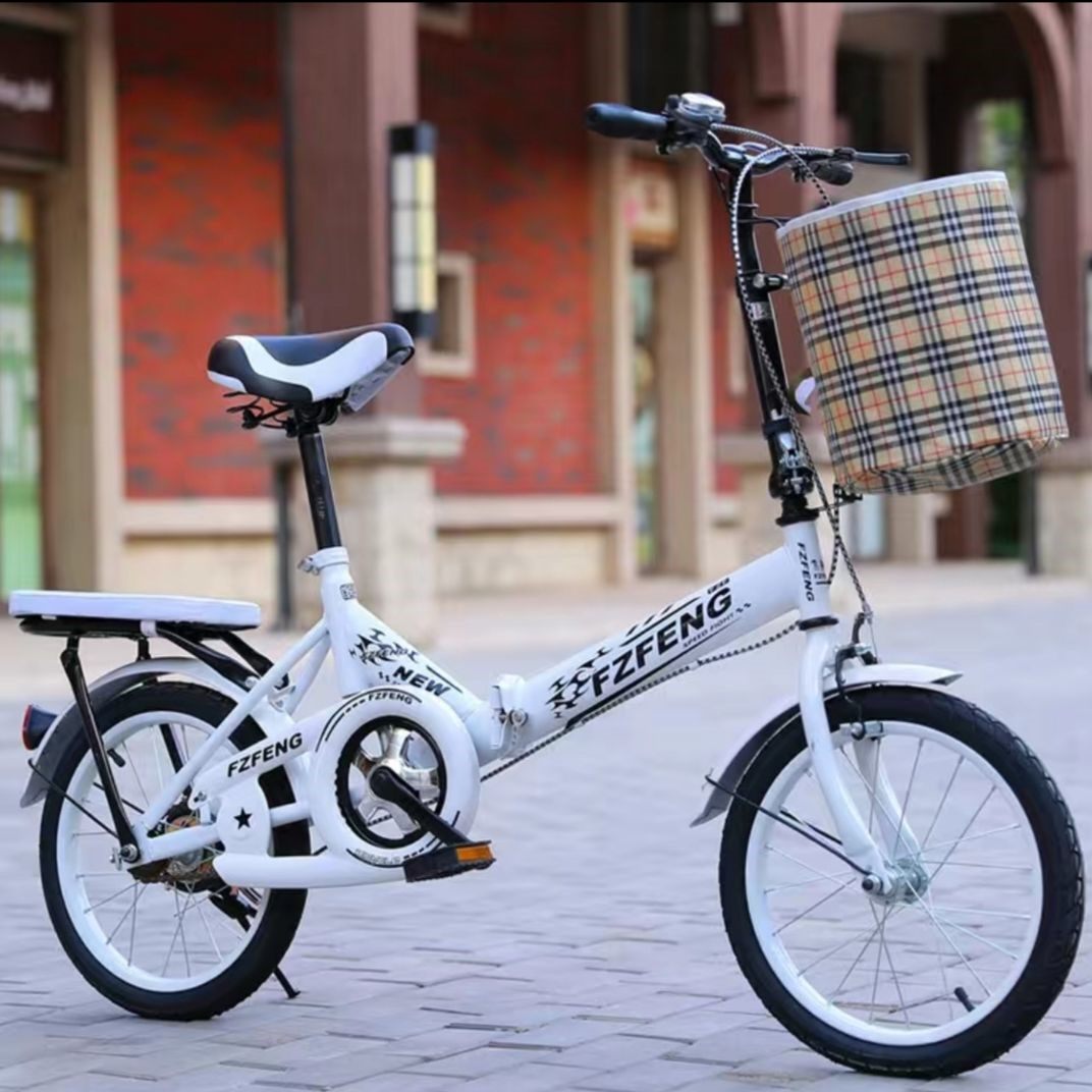 成人折叠自行车20寸儿童中学生单车减震免安装男女式淑女脚踏车