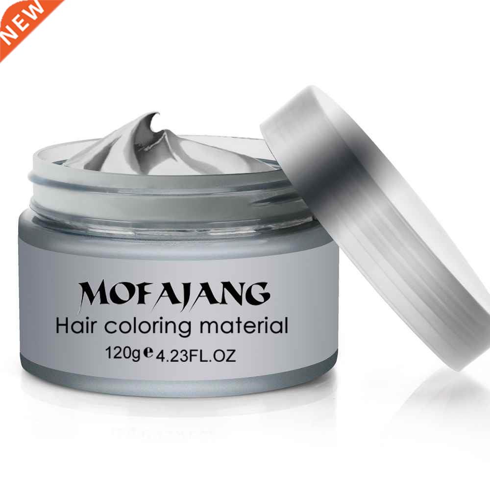 Hair Styling Pomade Silver Ash Grandma Grey Fashion Wax Unse