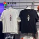 莱卡正品 Jordan aj 男子运动休闲印花飞人logo纯棉短袖 T恤