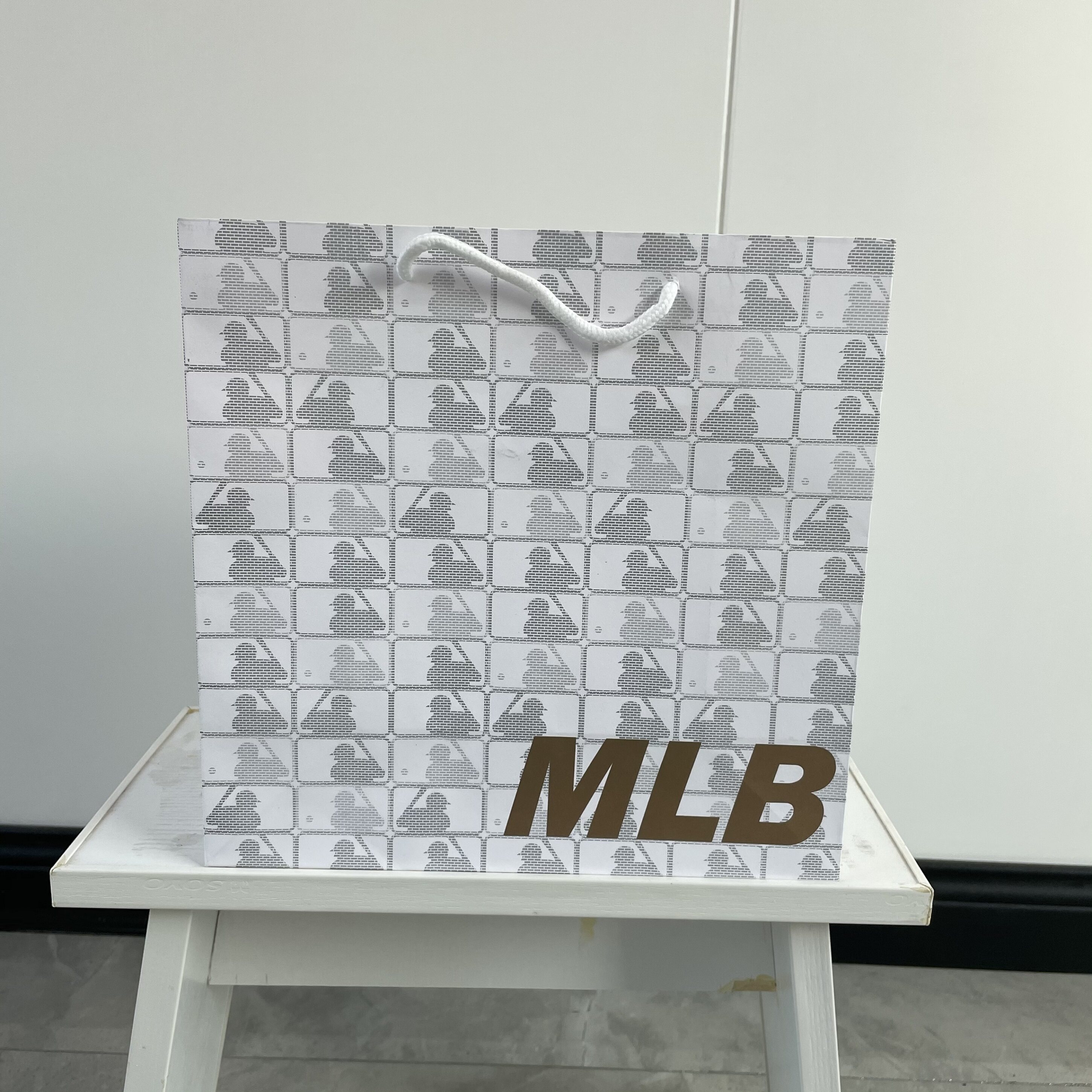 洋基队mlb 白牛皮纸袋手提袋 包装袋 购物礼品袋(去比价)去淘宝抢购