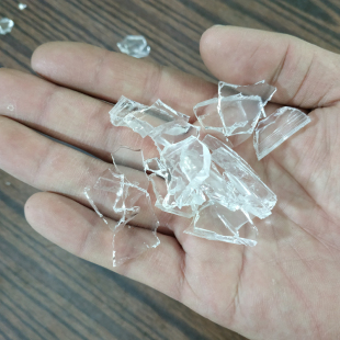 装影视特效软玻璃道具伤疤透明仿真假万圣节渣子脸部玻璃渣妆容碎