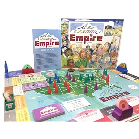 Ice Cream Empire Board Game | Fun Entrepreneurial Game fo