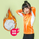 RJYC品牌儿童骑行服秋冬摇粒绒保暖长袖套头套装滑步车服平衡车服
